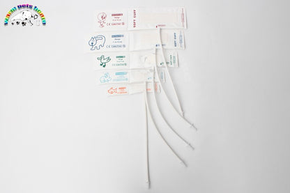 Braçadeira de pressão arterial para animais Braçadeira de medição de pressão arterial de mangueira de PVC para camundongos, gatos, cães e ovelhas