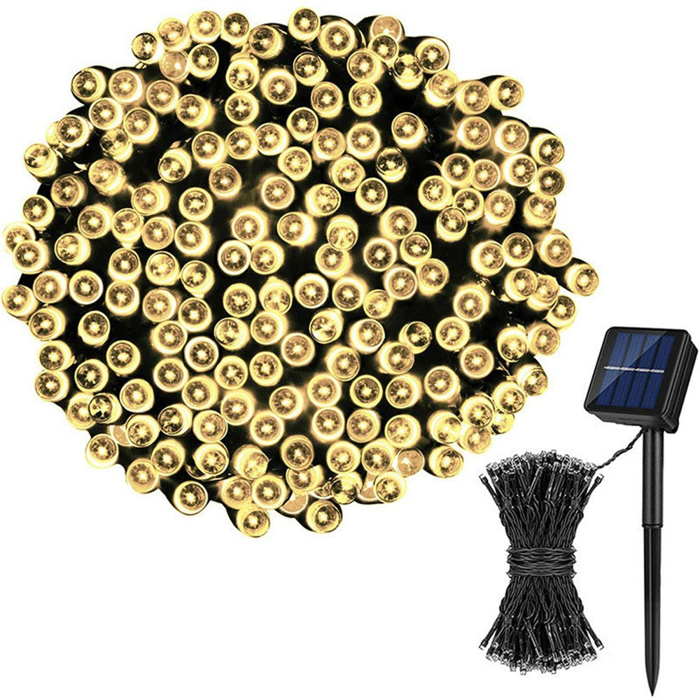Solar String Lights Outdoor 20/50/100/200 LED Solar Waterproof Lights with 8 Lighting Mode Garland Lights for Tree Party Decor