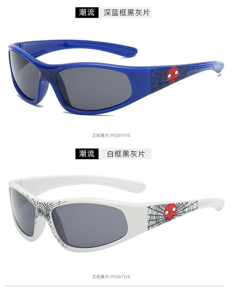 Spiderman Sunglasses Plastic Toys Children'S Marvel Avengers Figure Spider-Man Cartoon Fashion Sunglasses Kids Cute Goggle Gifts