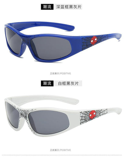 Spiderman Sunglasses Plastic Toys Children'S Marvel Avengers Figure Spider-Man Cartoon Fashion Sunglasses Kids Cute Goggle Gifts