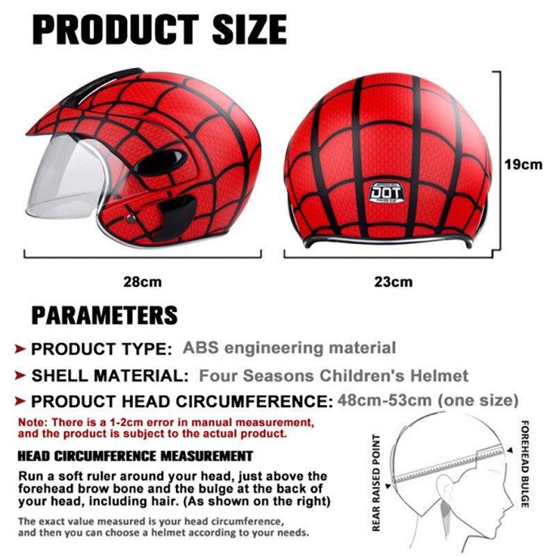 Capacete de segurança infantil com viseira, óculos de proteção embutidos, abafadores de ruído e adesivos refletivos para engenheiro. Capacete de segurança industrial em ABS.