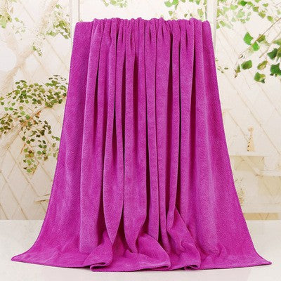 100X200cmMicrofiber Bath Towel ,  Extra Absorbent, Fast Drying, Multipurpose for Swimming, Fitness, Sports, Yoga, Grey