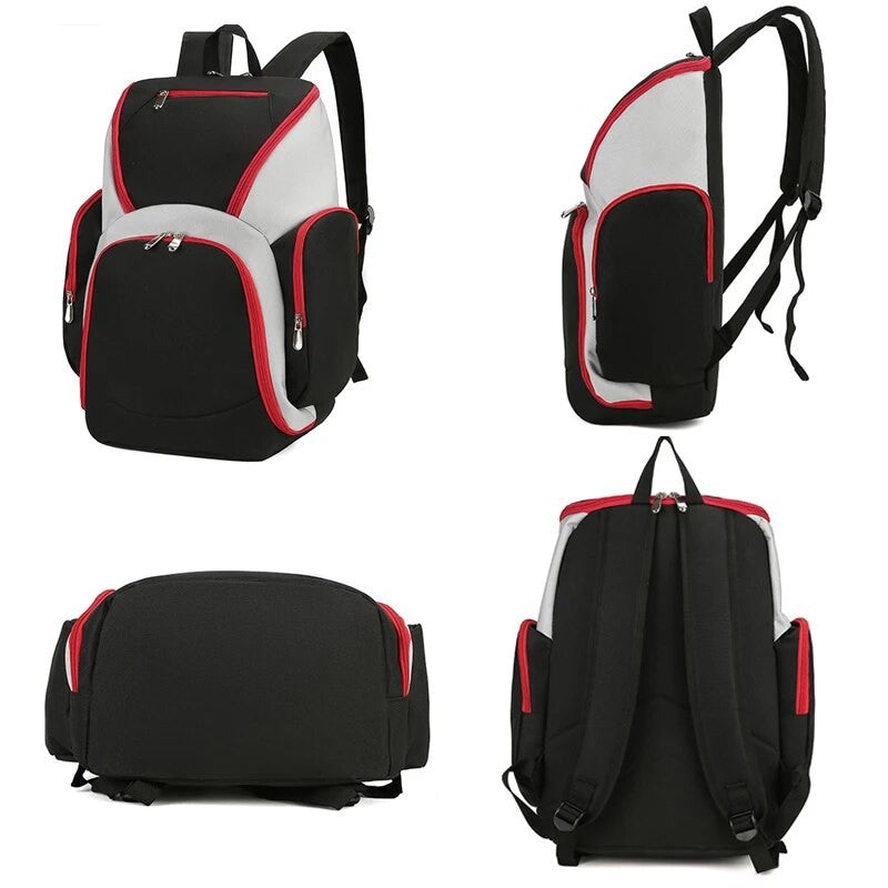 Mochila Masculina De Grande Capacidade Para Basquete Camadas Múltiplas Mochila Masculina Mochila De Basquete Esportiva