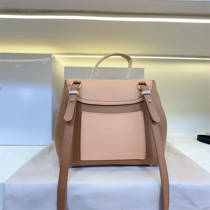 French Style Niche Fashion Crossbody Top Handle Bag Women Pu Leather Casual Daily Luxury Handbag Adjustable Shoulder Strap Y2k