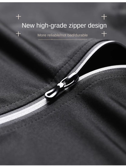 3-7Pcs Men's Ice Fiber Quick-Dry Running Fitness Full Set/Suit Tracksuit For Marathon, Training Cycling?Jogging,Gym? sweatpants