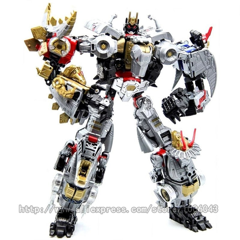 NOVO Chegou G1 KO Brinquedos de Transformação 5 EM 1 Boneco de Ação Clássico Dinossauro Robô Modelo Presente para Crianças