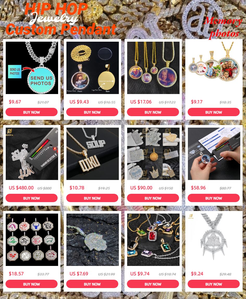 Iced out Copper Zircon Charm Pendant Men Women Hip Hop Jewelry Wheelchair Logo Personality Pendant Necklace Bling