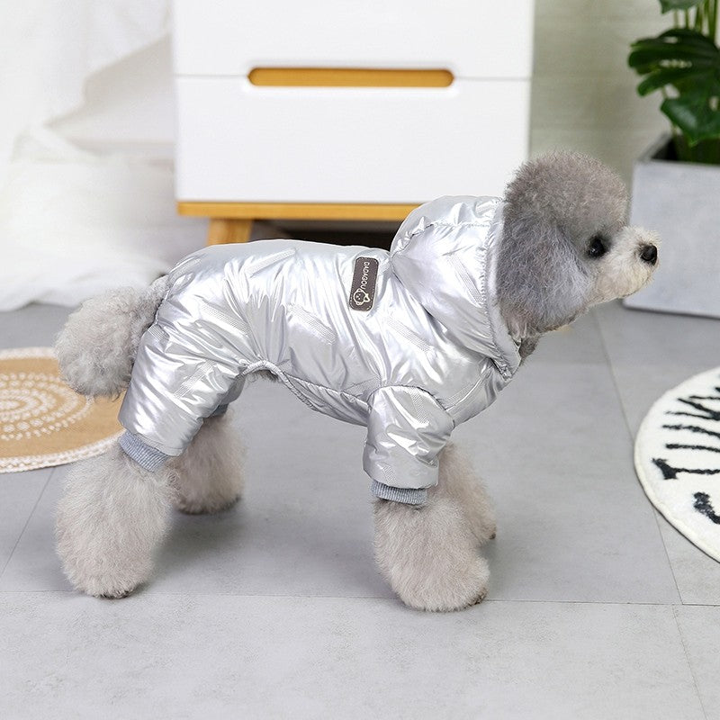 Waterproof Dog Winter Ovrall Clothes Jacket Windproof Outdoor Lightweight Pet Dog Coat Jacket for Small Medium Large  Chihuahua