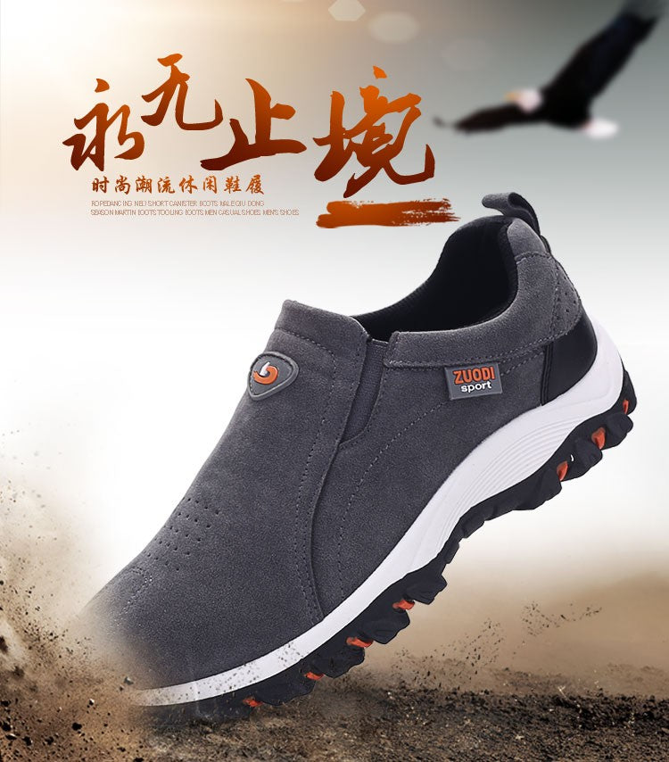 Men's Fashionable Casual Sports Shoes, Outdoor Walking and Hiking Shoes, Loafers, Comfortable Shoes, Lightweight, Plus Size38-50