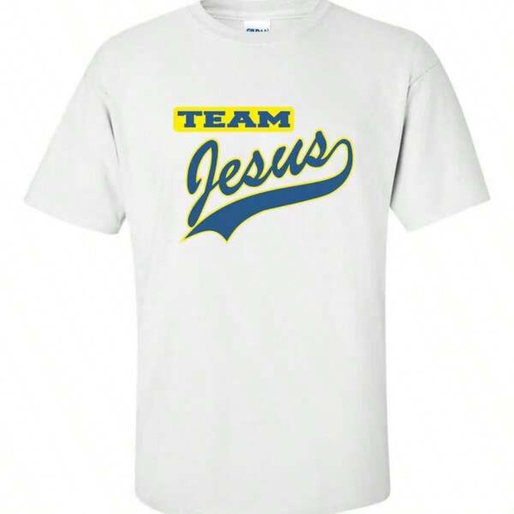 Team Jesus Funny New Christmas Regular Fit Cotton Men T Shirt