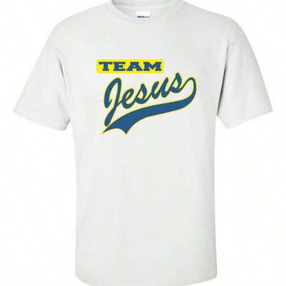 Team Jesus Funny New Christmas Regular Fit Cotton Men T Shirt