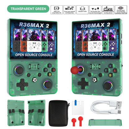 MAX? 2026 Newest  4.5 Inch Retro Handheld Game Console 1024x768 IPS HD Screen Portable Open Source Linux System with 2*Joys