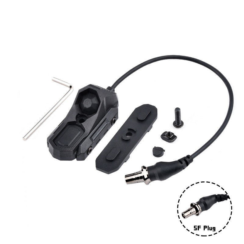 Tactical Surefir SF M300 M600 Flashlight Strong Light AXON Switch Fit 20mm Picatinny Rail Airsoft Outdoor game Toy lamp