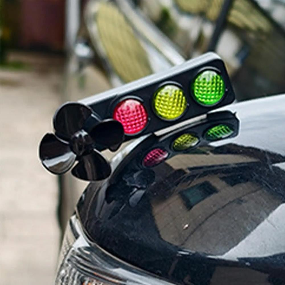 Luzes de LED de Motocicleta Pequena Lâmpada de Tráfego Moinho de Vento Segurança Decorações Fofas para Bicicletas Motocicleta para Moto Elétrica de Montanha e Estrada