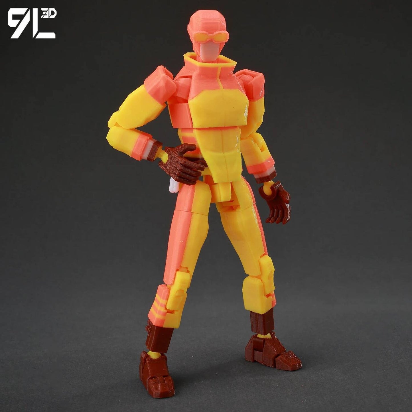 9L3D Sortudo 13 Invencível Menino Conquistador? Boneco de Ação Omni Impresso em 3D Modelo de Anime Articulado Colecionável Brinquedo Presente Fã