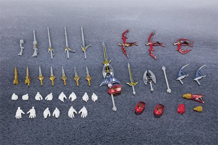 Bandai Smp Super Minipla Megazords Power Rangers Gaomuscle Gaoranger Gaohunter Kit Modelo Montável Bonecos de Ação Brinquedos Para Crianças
