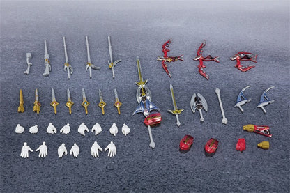 Bandai Smp Super Minipla Megazords Power Rangers Gaomuscle Gaoranger Gaohunter Kit Modelo Montável Bonecos de Ação Brinquedos Para Crianças