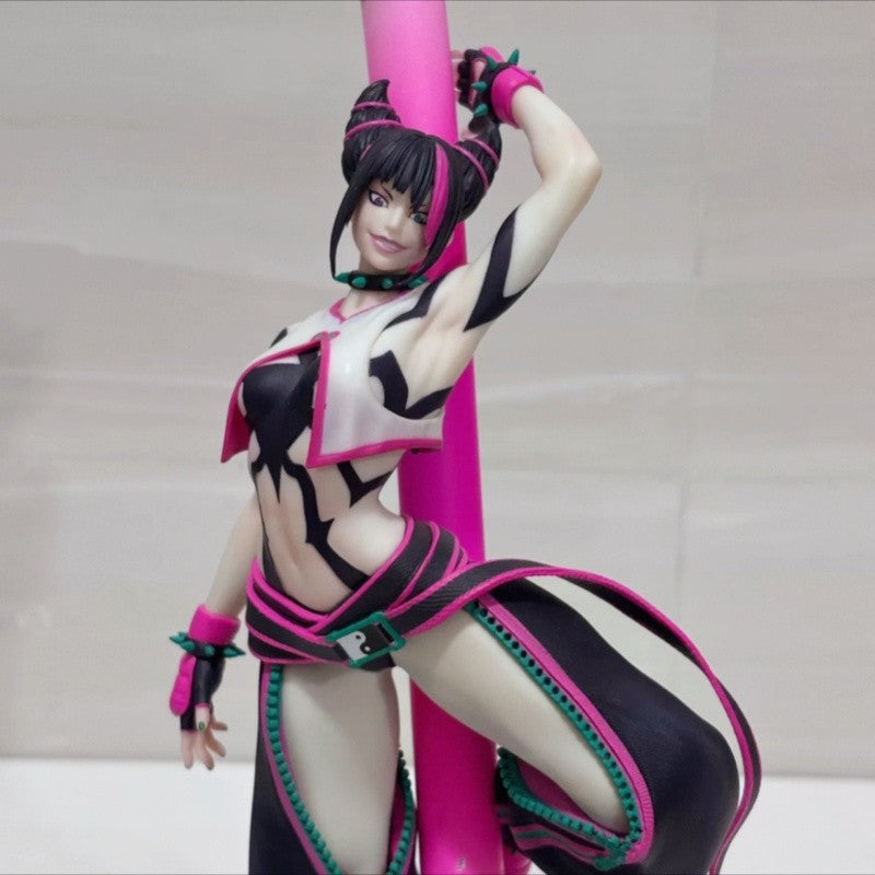 Em Estoque Capcom Genuíno Capcom Street Fighter Street Fighter 6 Han Aranha Li Han Juri Boneco de Ação Coleção Presente de Aniversário