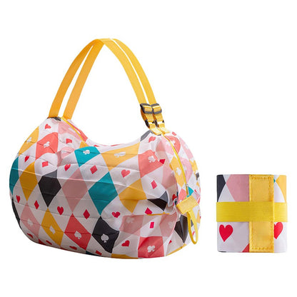 1pc Foldable Shopping Bags Foldable Storage Bag With Handle Portable Travel Camouflage Handbags Large Capacity Nylon Bag