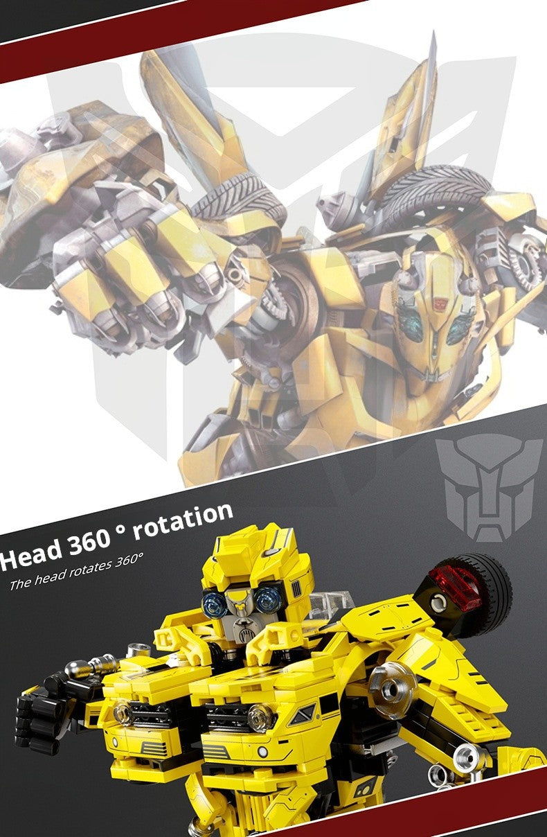 Transformando Carros de Corrida Blocos de Montar Caminhões Prime Reboques Robôs Kits Brinquedos Infantis para Meninos Adultos Presentes de Natal