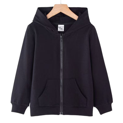 Boy Black zipper hoodie top Jurassic Park Dinosaurs printed red Sweatshirt children's outerwear casual fashion clothing Spring