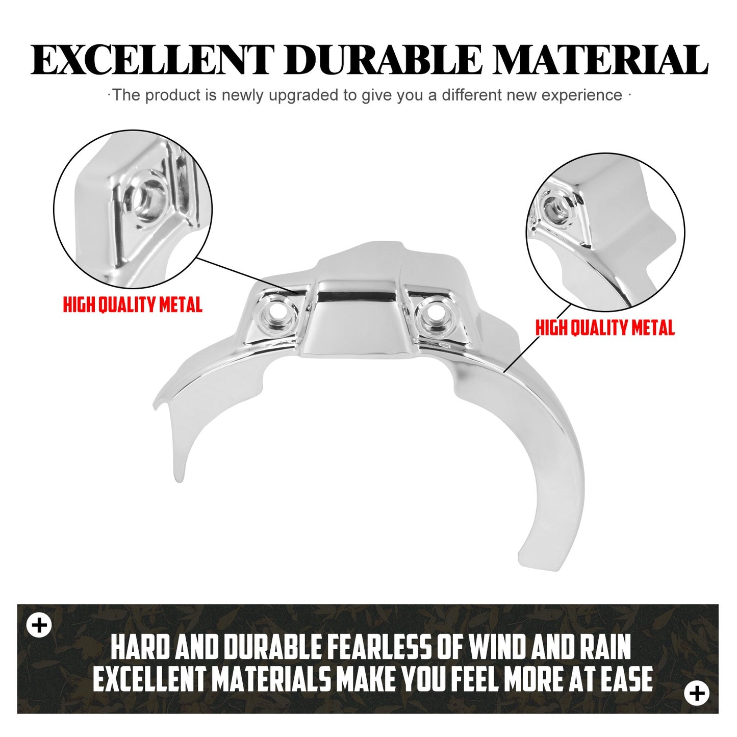 Motorcycle Transmission Cover Metal Trim For Harley Softail Low Riders Heritage Street Bob Slim Deluxe Fat Bob FXBB FLSB 2018-24