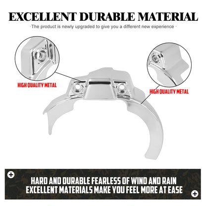 Motorcycle Transmission Cover Metal Trim For Harley Softail Low Riders Heritage Street Bob Slim Deluxe Fat Bob FXBB FLSB 2018-24