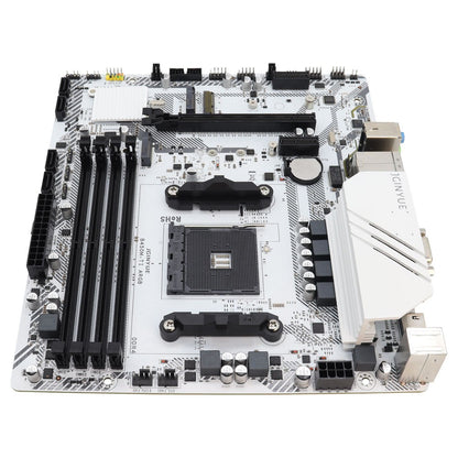 1PC B450M-TI ARGB Motherboard M.2 NVME ARGB PC Motherboard AMD Processor Dual-Channel 4*DDR4 Memory AM4 USB Mainboard