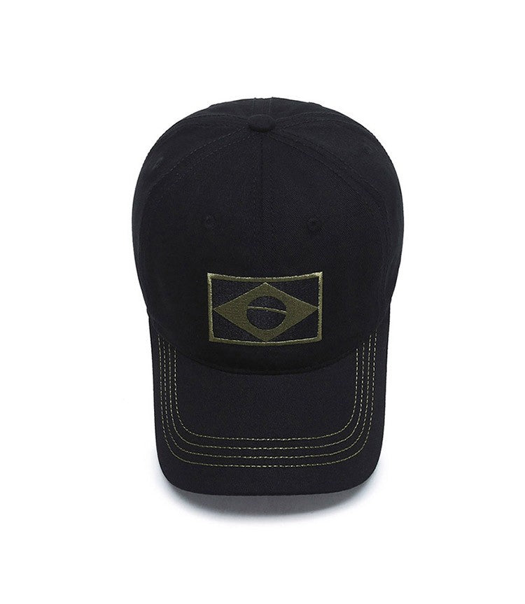 Outdoor Sports Baseball Cap Men'S Camouflage Cap, Middle And Young Men'S Casual Sun Protection Hat Brazilian Hat