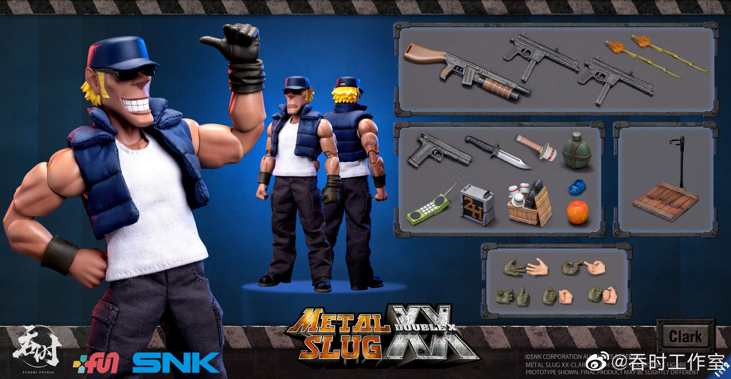Em Estoque Timeless Studio Metal Slug Xx Ralph & Clark Figuras Articuladas 1/12