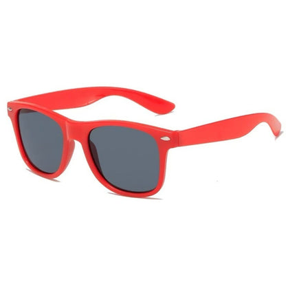 1/8pcs Neon Colors Party Sunglasses Black Studs Retro Unisex Rainbow Street Shot Gift Wedding Favors for Guests