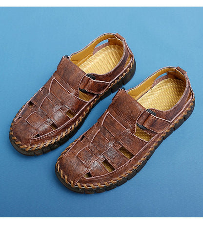 Handmade Men's Shoes Handmade Leather Men Shoes Casual Loafers Slip Onzipper Split Leather Shoes Men Flats Hot Sale Moccasins