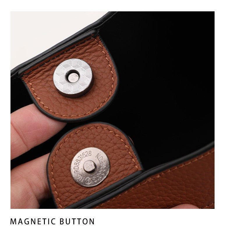 Aidrani  2025 New retro checkered women's handbag, large capacity luxury bag, canvas genuine leather bag