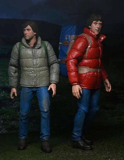 NECA Original 04949 Um Lobisomem Americano em Londres David Jack 2-pack Anime Action Figure Modelo de Boneca Brinquedos Infantis