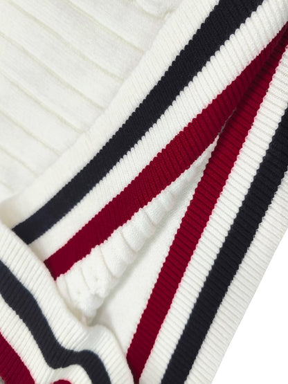 Thickened version2025 Autumn and Winter Men's Quarter-Zip Sweater Pure Cotton Mock Neck Knit Long Sleeve Pullover Sweater 560G