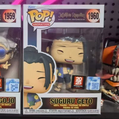 Jujutsu Kaisen Figure Satoru Gojo Suguru Geto Funko Pop Figurine 2025 Anime Expo Summer Day Limited Edition Model Toy Gift