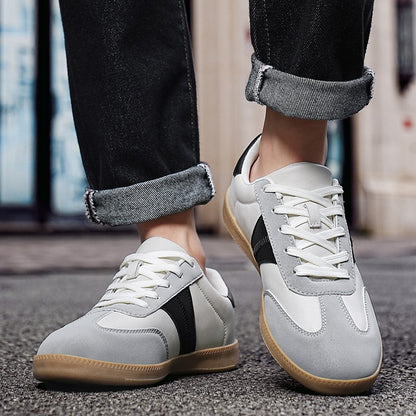 Oiaano Unisex Barefoot Men Leather Black Shoes Women Sneakers Platform Zero Drop Fashion Comfort Lightweight Breathable Walking