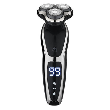 2025 New Digital Display Shaver Electric Razor Full-body Washing USB Charging Multi-functional Beard Razor