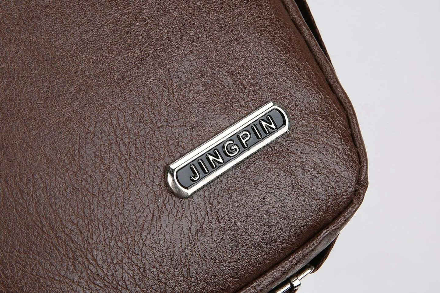 Men‘s PU Shoulder Bag Messenger Bag Casual Waterproof Nylon Zipper Pocket Handbag Fashion Tote Travel Male Crossbody Bags