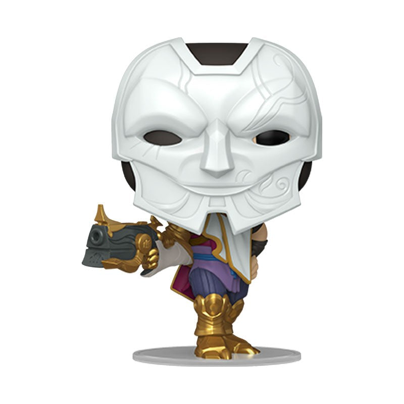 Funko Pop Yone Bonecos de Ação Brinquedos Modelo Jogo League of Legends Estatueta Boneco Colecionável de Vinil Decoração de Mesa Presentes