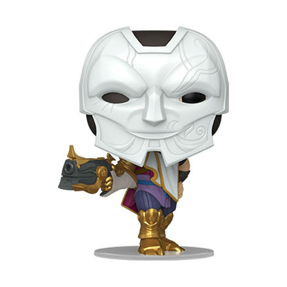 Funko Pop Yone Bonecos de Ação Brinquedos Modelo Jogo League of Legends Estatueta Boneco Colecionável de Vinil Decoração de Mesa Presentes