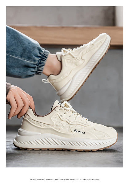 Men casual sports shoes comfortable walking shoes simple and versatile men shoes sneakers