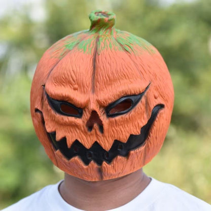Halloween Latex Full Head Mask for Adults & Kids Animal, Pumpkin, Fox, Dog, Panda, Monkey Character Cosplay Costume Accessory