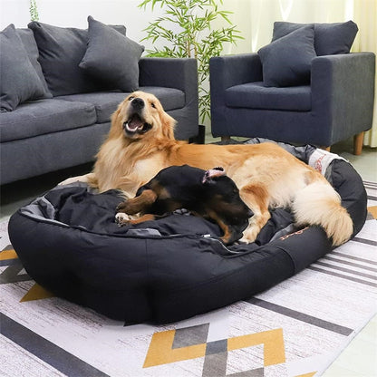 Cama para cachorro tipo sofá ortopédico impermeável XXL XL L, tapete para pets, canil, cesto lavável para cachorros, almofada removível para cães de porte pequeno, médio e grande