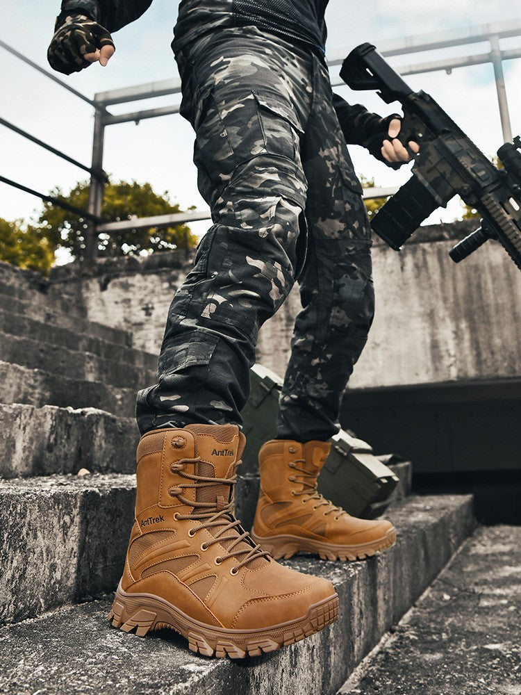 Botas de Caminhada Masculinas de Cano Alto, Casuais, Confortáveis e Quentes