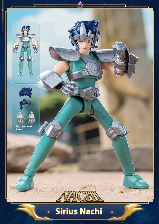 Blokees Saint Seiya Galaxy Versão 2 Bonecos de Ação Camus Hyoga Dohko Milo Shiryu Pegasus Nachi Anime Brinquedos Presentes Infantis