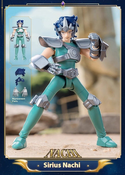 Blokees Saint Seiya Galaxy Versão 2 Bonecos de Ação Camus Hyoga Dohko Milo Shiryu Pegasus Nachi Anime Brinquedos Presentes Infantis