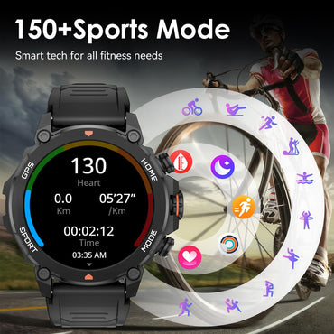 G6/ Trek 1 Smart Watch AMOLED Esportes ao Ar Livre GPS Bússola Frequência Cardíaca À Prova D'Água Chamada Bluetooth 5ATM One Plus Smartwatches Para Homem
