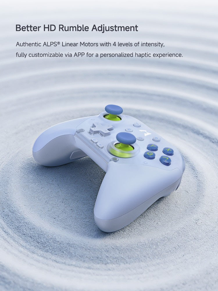 MOBAPAD Chitu 2 HD Pro Controller Silent Edition for Switch 2/1, TMR Glide Joysticks, HD Rumble, NFC,Silicone Button,6 Axis Gyro