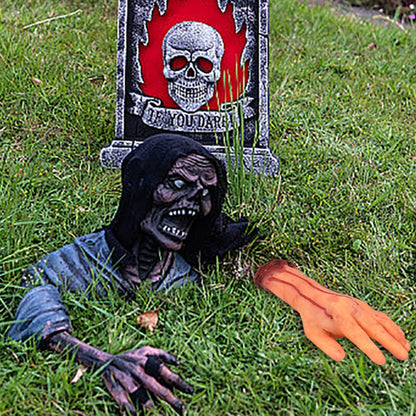 1-2PCS Scary Halloween Decor Bloody Broken Body Parts Fake Hands Legs Arms Brain Heart Horror Party Props